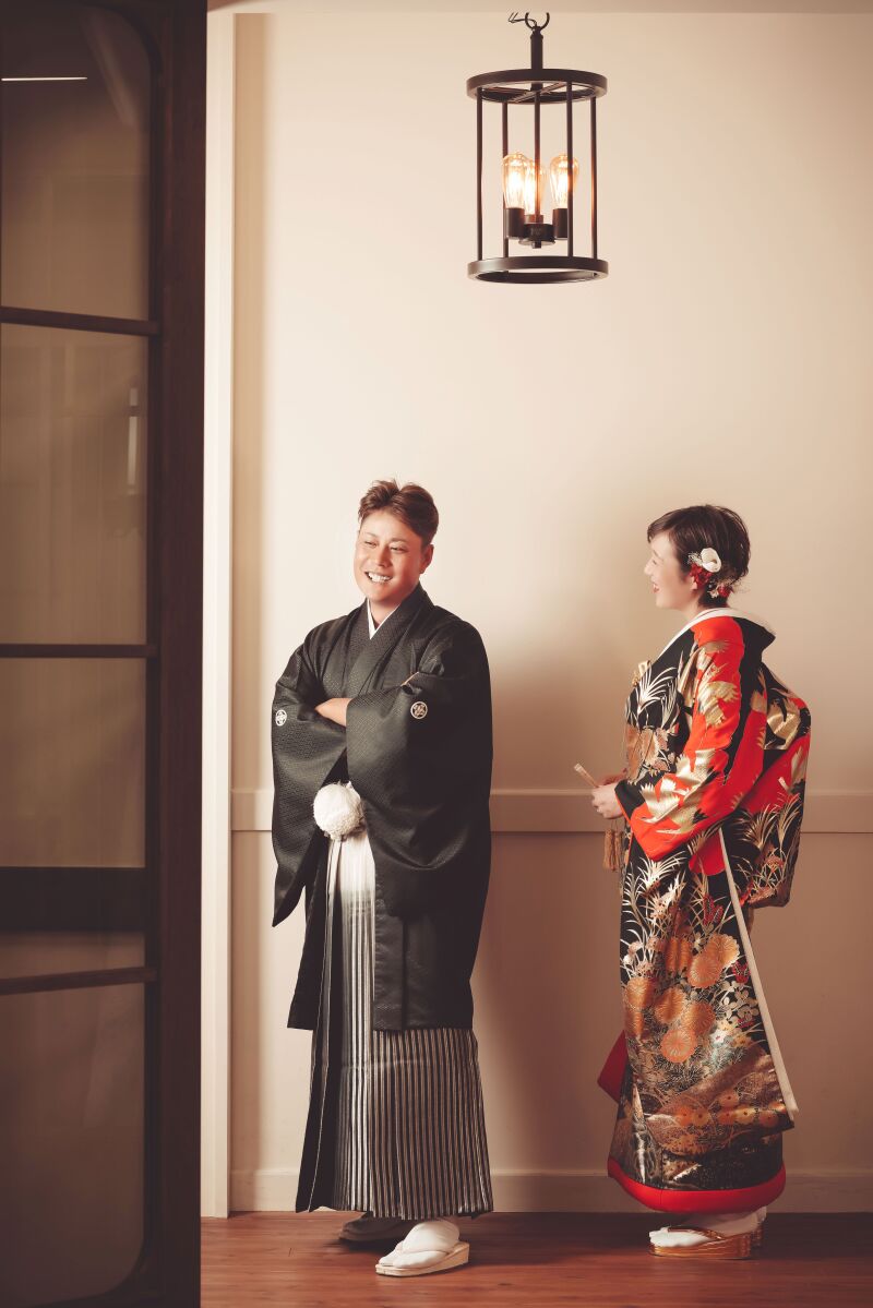 色打掛紹介♪クールで上品なブラック【色362】