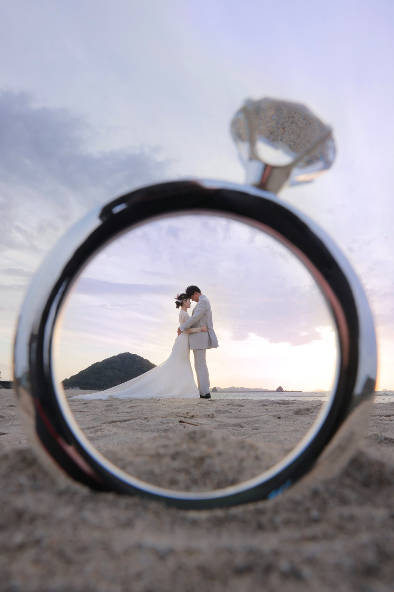 ロケーションフォト 海フォト紹介〜夕陽〜♡