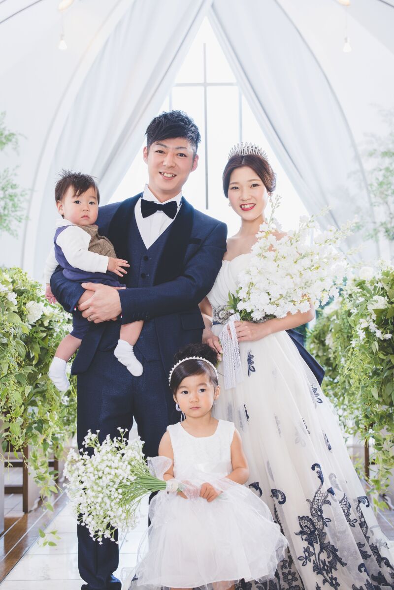 ファミリーフォトウェディング♡ 〜洋装ver.〜