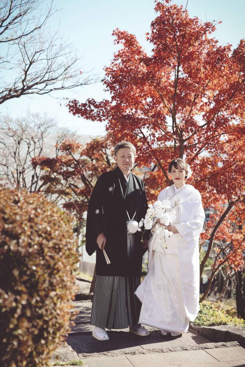 紅葉フォト♡LUXE敷地内 遊歩道 & ロケーション撮影