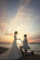 ロケーションフォト 海フォト紹介〜夕陽〜♡