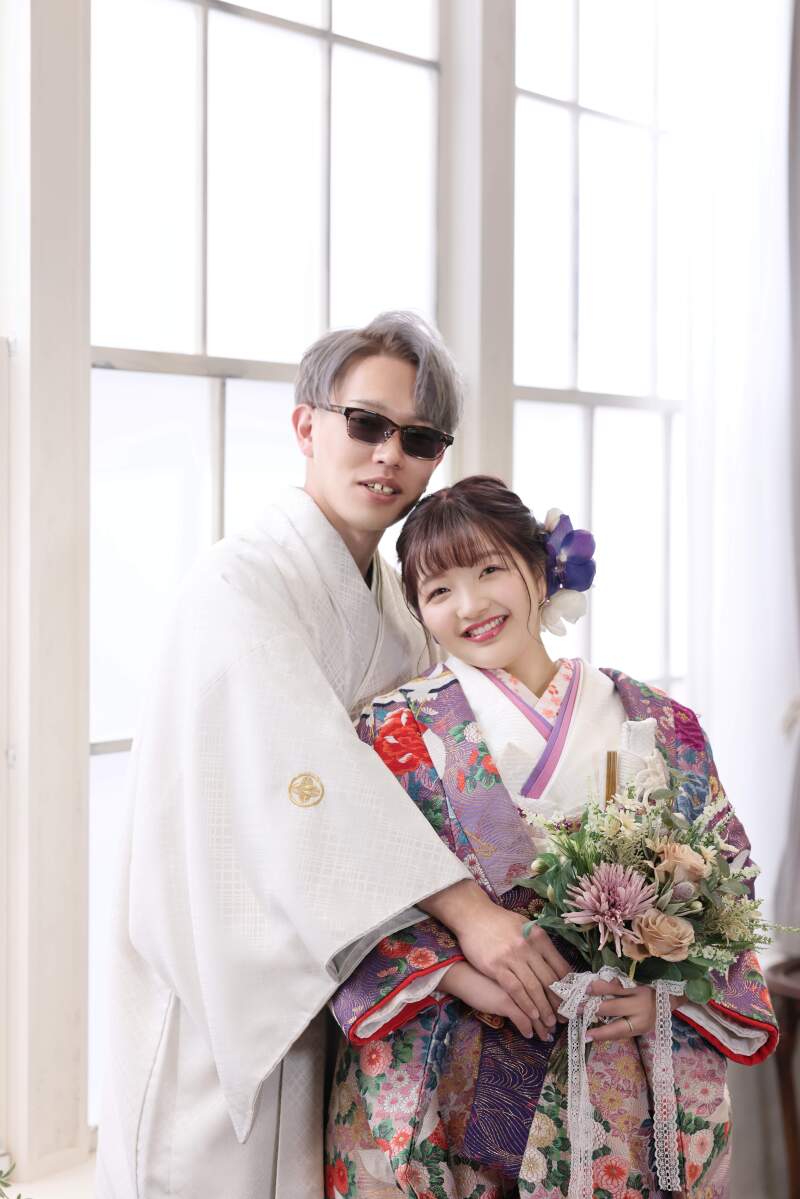 色打掛紹介♪〜色鮮やかなパープル【色268】〜