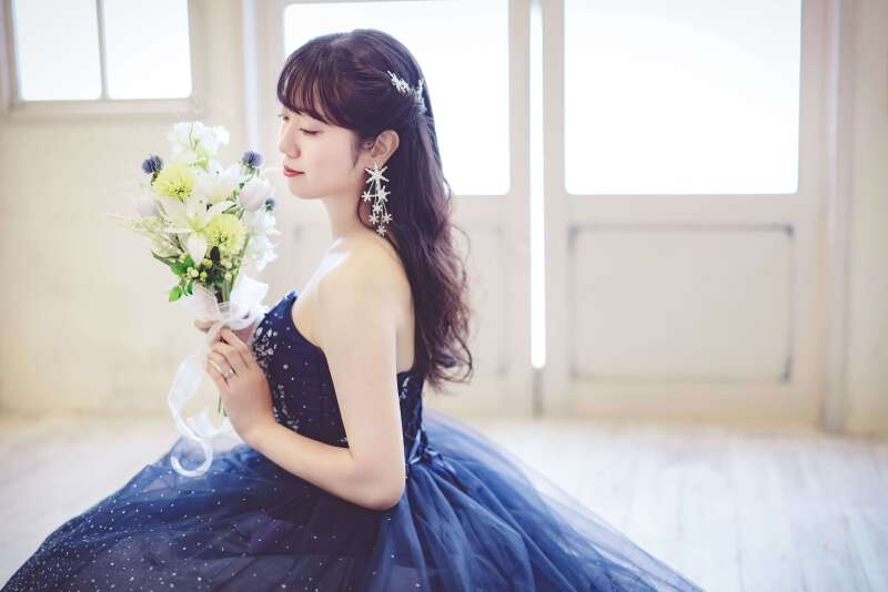 新婦ソロショット〜ドレス編〜