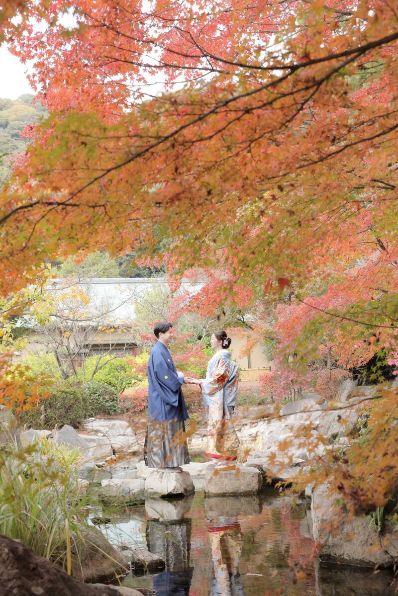 ロケーション紹介♪ 二の丸庭園フォト 〜紅葉〜