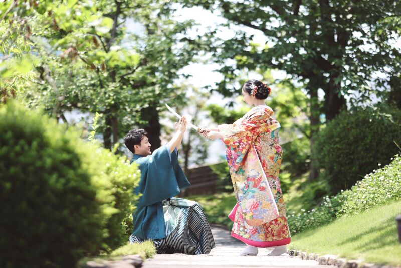 ガーデンフォト〜和装編〜