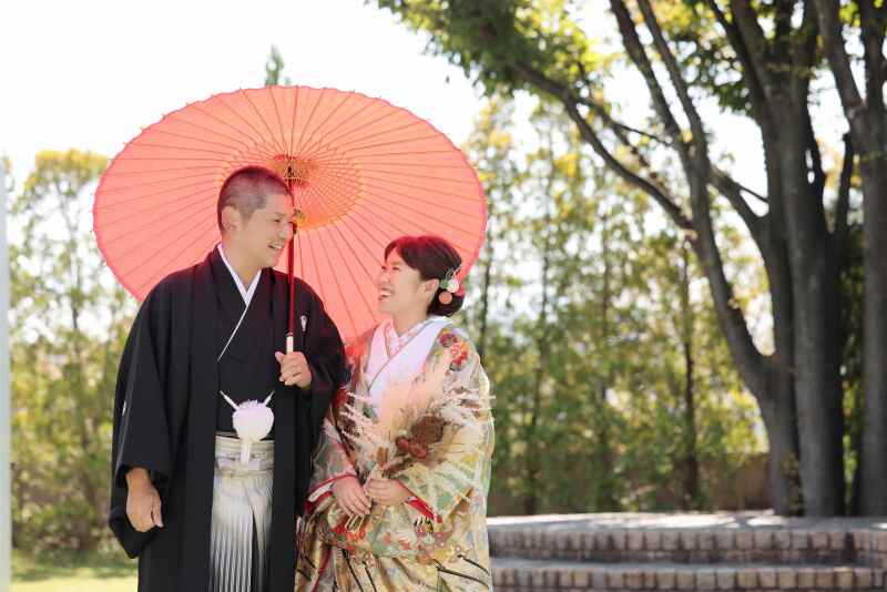 色打掛紹介♪〜上品で華やかなヒワグリーン【色04】〜