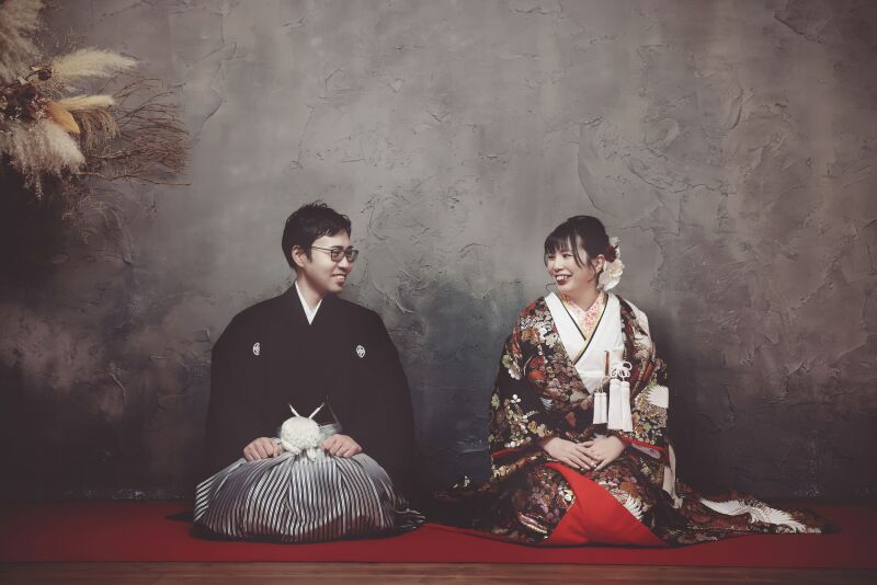 色打掛紹介♪〜かっこいいブラック【色17】〜