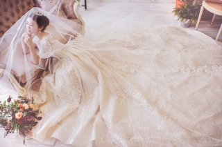 お座りショット!