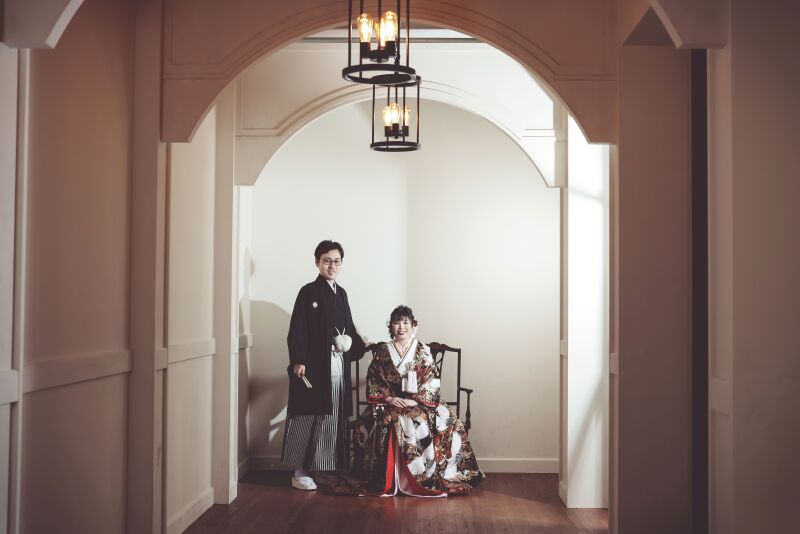 色打掛紹介♪〜かっこいいブラック【色17】〜