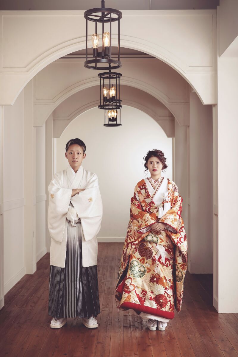 色打掛紹介♪〜古典柄の華やかな赤【色295】〜