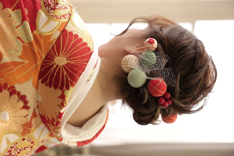 ヘアスタイル紹介 〜色打掛〜