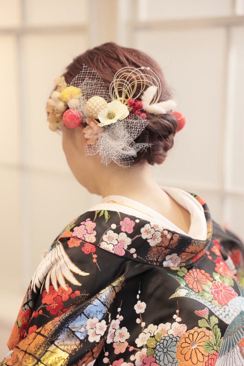 ヘアスタイル紹介 〜色打掛〜