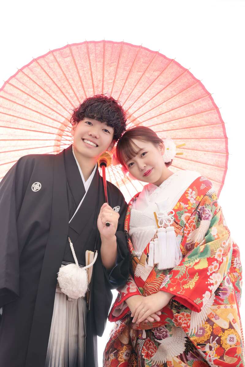 色打掛 紹介♪ 鮮やかな赤の色打掛【色385】