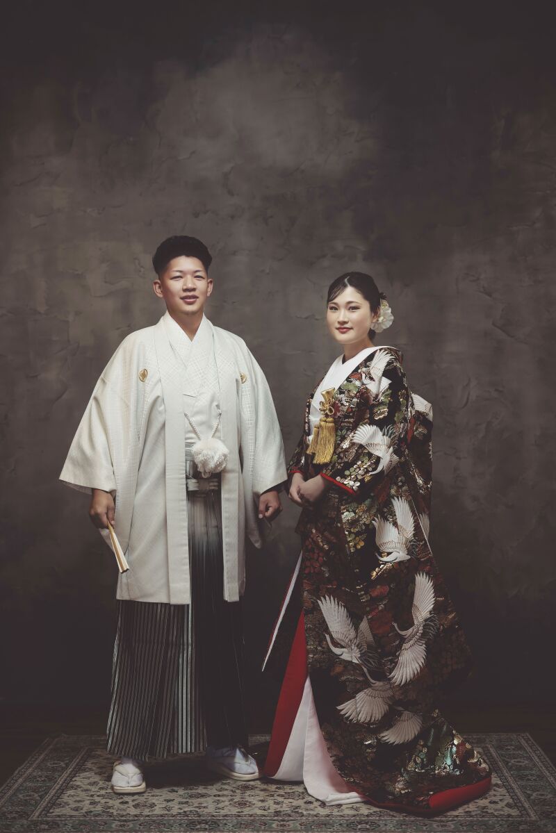 色打掛紹介♪〜かっこいいブラック【色17】〜