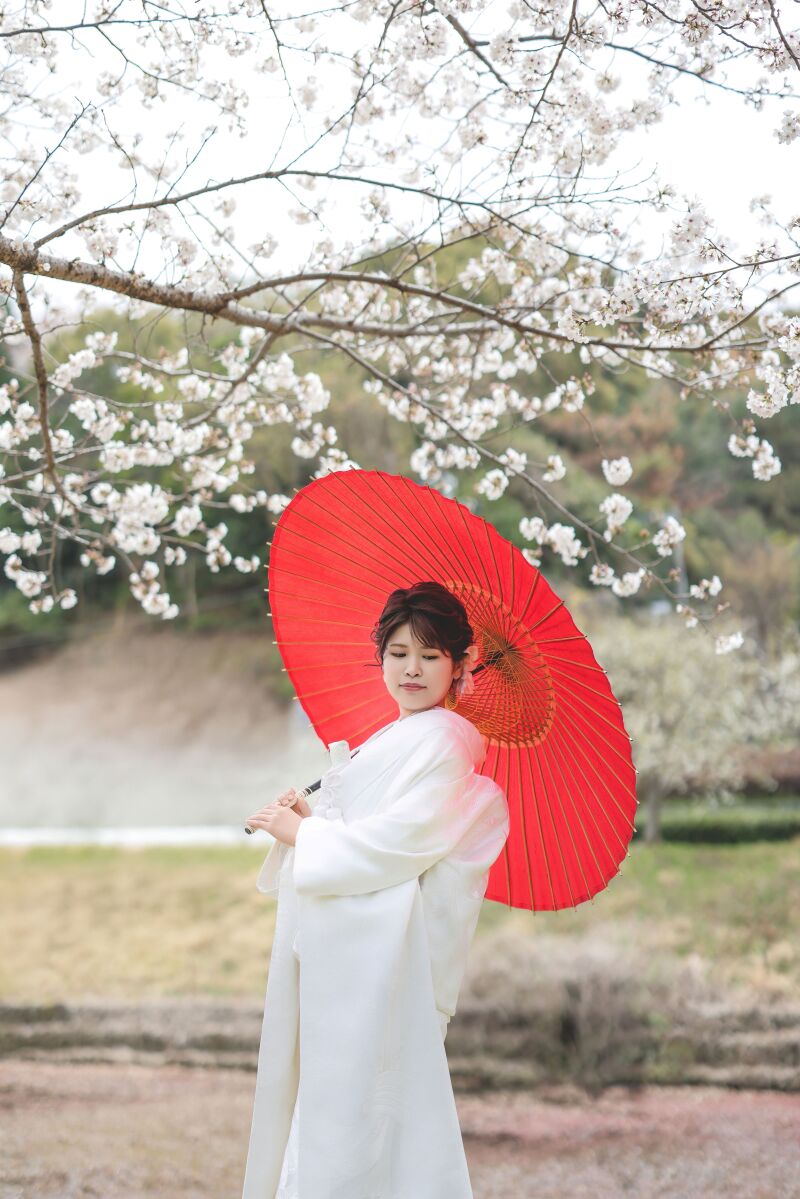 桜フォトウェディング〜和装フォト〜
