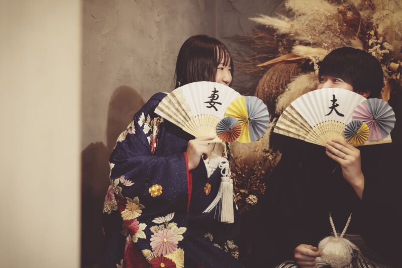 色打掛 紹介♪〜大人っぽいネイビー【色292】〜