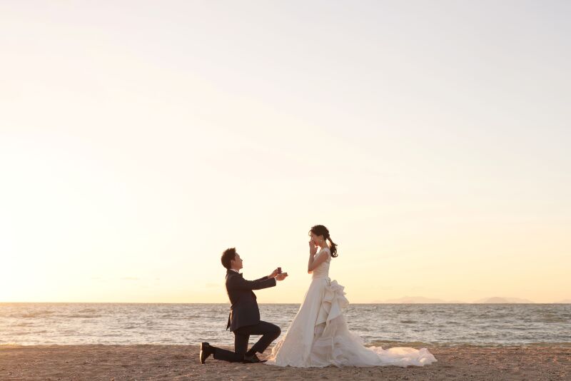 ロケーションフォト 海フォト紹介〜夕陽〜♡