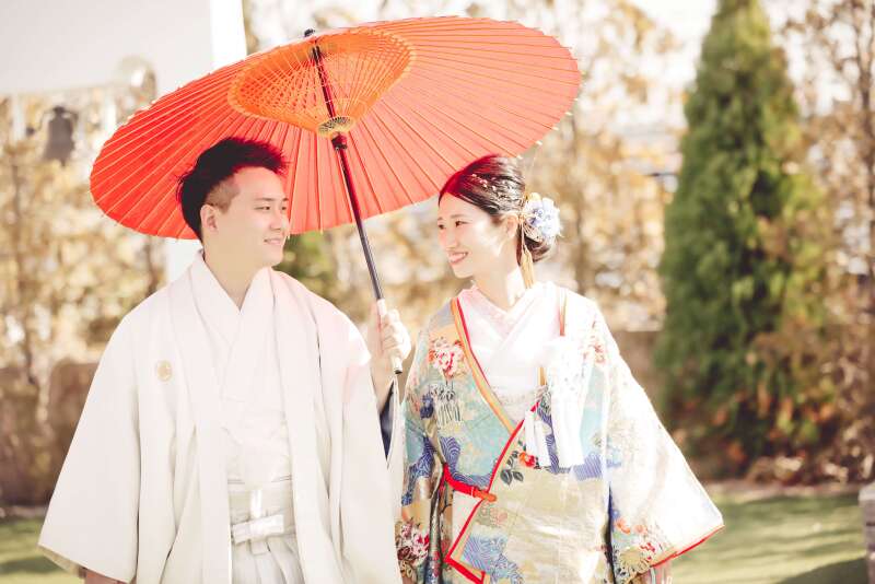 色打掛 紹介♪鮮やかなブルー系【色07】