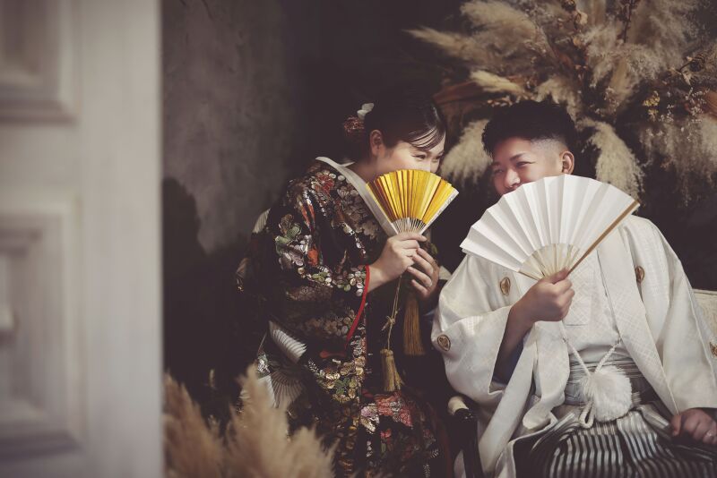 色打掛紹介♪〜かっこいいブラック【色17】〜