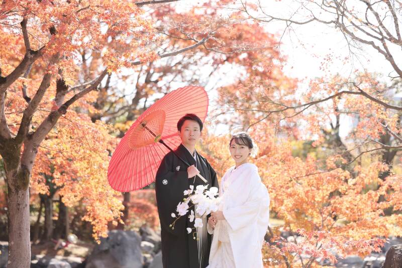 紅葉フォト♡LUXE敷地内 遊歩道 & ロケーション撮影