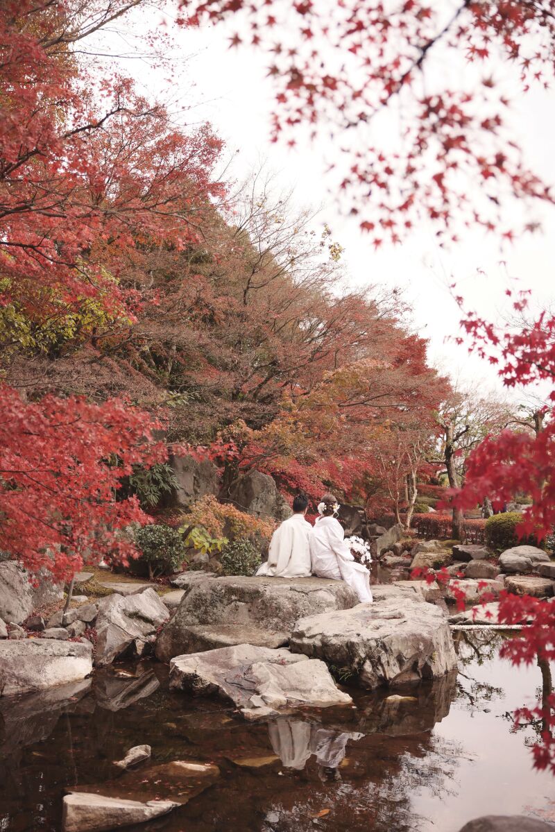 紅葉フォト♡LUXE敷地内 遊歩道 & ロケーション撮影