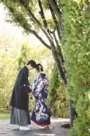 色打掛 紹介♪〜大人っぽいネイビー【色292】〜