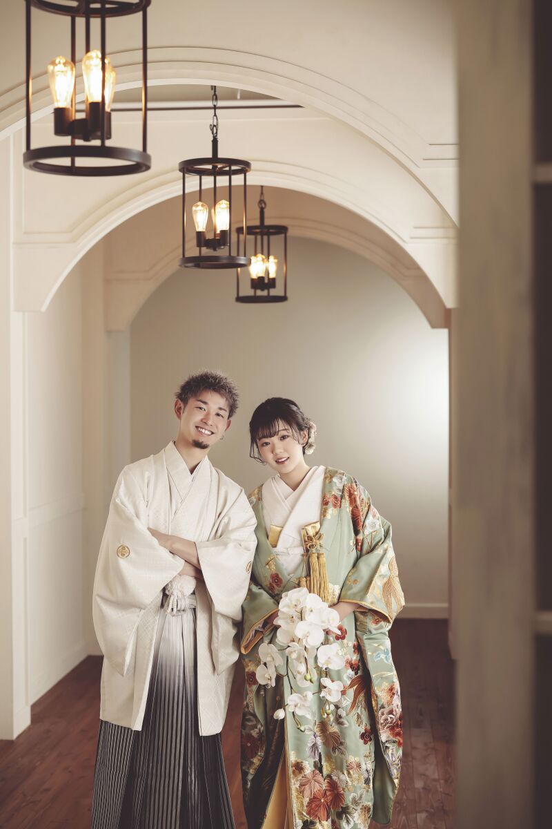 色打掛 紹介♪ 【色 294】淡いグリーン