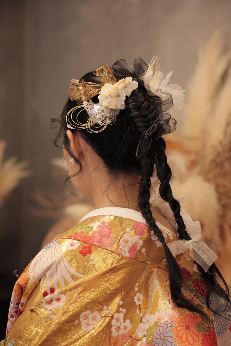 ヘアスタイル紹介 〜色打掛〜