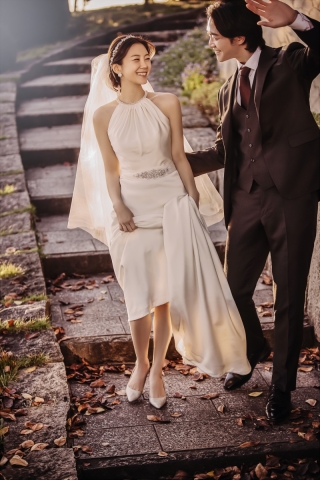 前撮りやフォトウェディングでしかできない洋装フォト