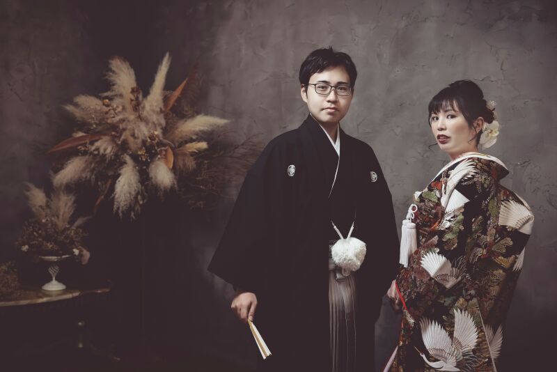 色打掛紹介♪〜かっこいいブラック【色17】〜