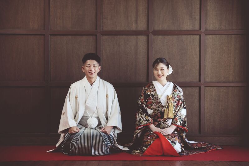 色打掛紹介♪〜かっこいいブラック【色17】〜