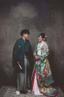 色打掛紹介♪ 〜色鮮やかなグリーン【色325】〜