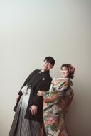 色打掛紹介♪〜上品で華やか パープル地の色打掛【色 464】〜