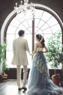 カクテルドレス紹介♪ 〜GRACE CONTINENTAL ブルードレス〜