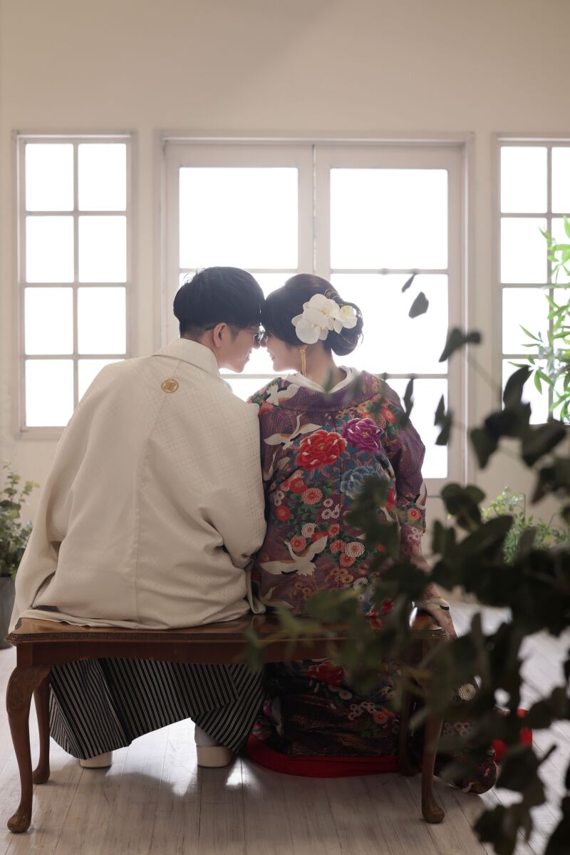 色打掛紹介♪〜色鮮やかなパープル【色268】〜