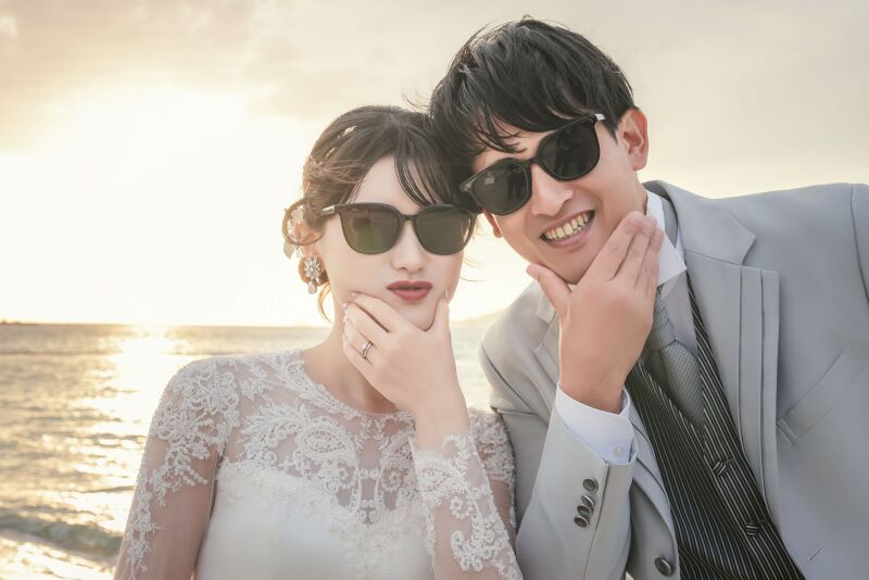 ロケーションフォト 海フォト紹介〜夕陽〜♡