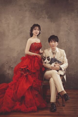 カクテルドレス紹介♪ 〜THE HANY 赤ドレス〜