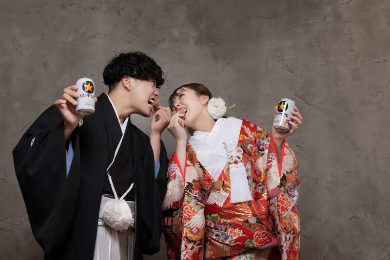 色打掛 紹介♪ 鮮やかな赤の色打掛【色385】