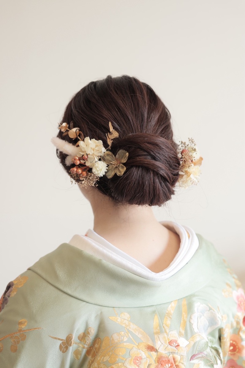 ヘアスタイル紹介 〜色打掛〜