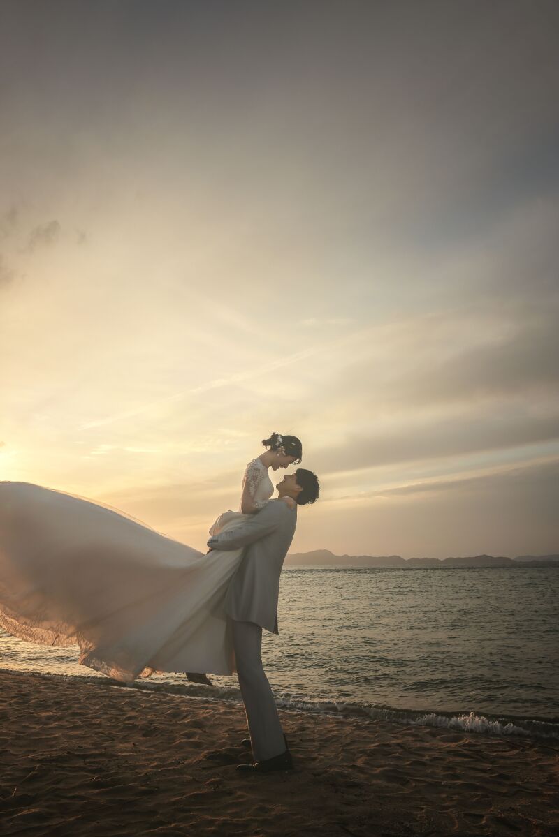 ロケーションフォト 海フォト紹介〜夕陽〜♡