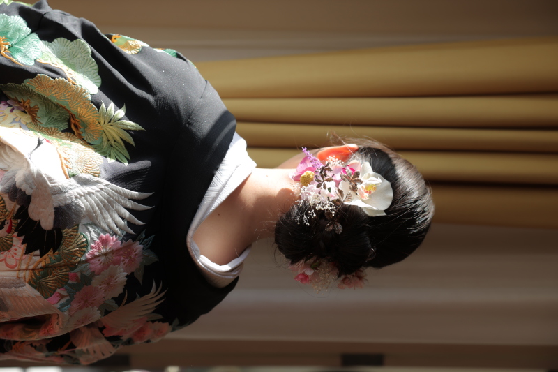 ヘアスタイル紹介 〜色打掛〜