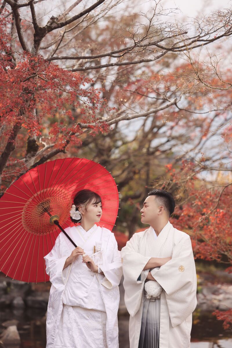 紅葉フォト♡LUXE敷地内 遊歩道 & ロケーション撮影