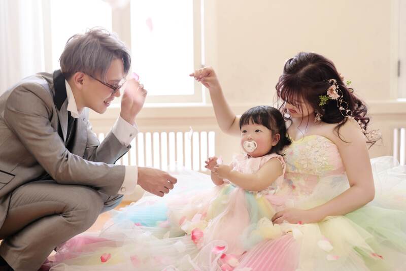 ファミリーフォトウェディング♡ 〜洋装ver.〜