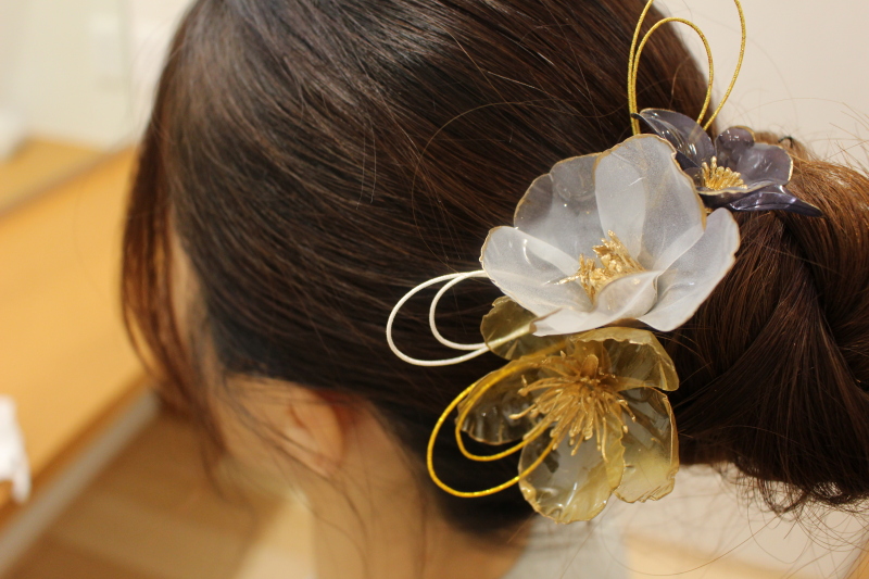 新作ヘアアクセサリー