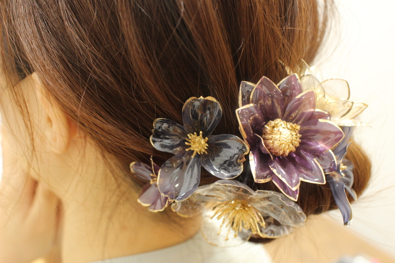 新作ヘアアクセサリー