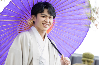 新郎様の紋付き羽織袴★コーディネート