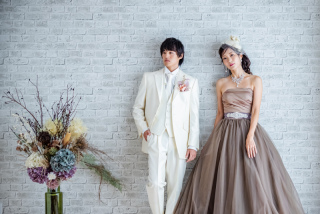 ハッピーバレンタイン♡ミルクチョコカラーのドレス