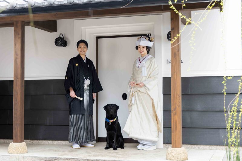 ペットとの撮影も大歓迎！