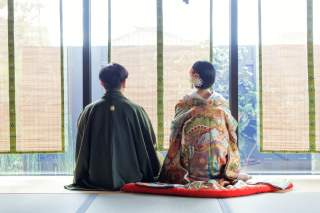 今人気の淡色♡色打掛