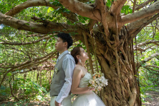 11月の宮古島フォトウェディングにぴったりの花婿衣装コーデ